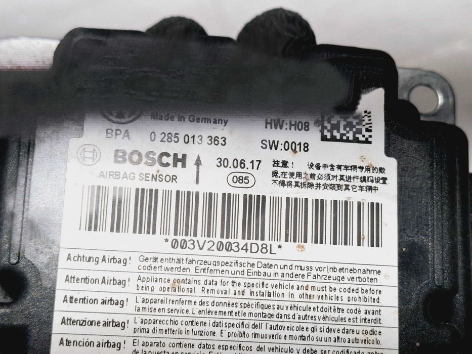 moduł sensor poduszek airbag vw caddy iii iv 2k5 2015,2020 2k5,959655c
