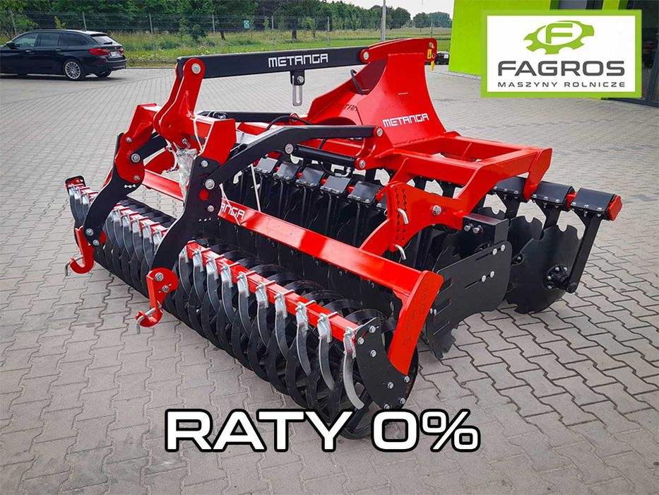 HIT Promocja!  Brona talerzowa 2,5* 2,7* 3,0 m | Hydropack | RATY |HIT