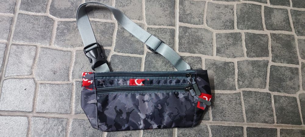 Pochete de Cintura Camuflada Desportiva / Cinto de Corrida Slim
