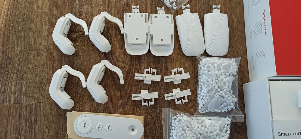 Автоматичні відкривачі штор бігунки/мотори Tuya WiFi Bluetooth пульт