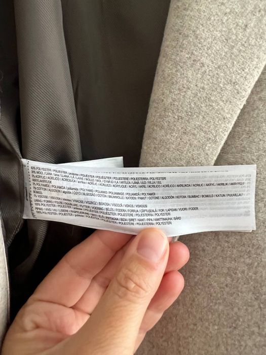 Шерстяне пальто  Mango