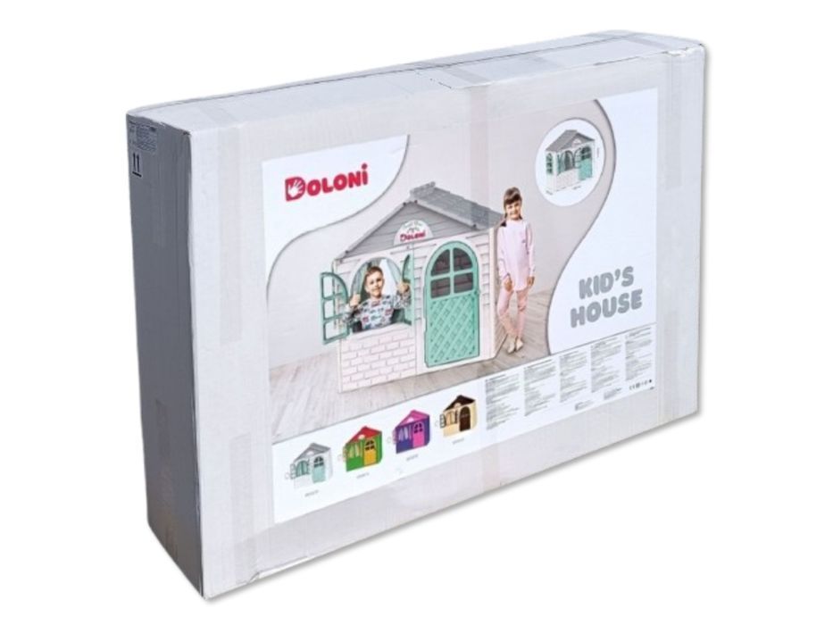 Domek ogrodowy 78x128,5x119,5cm - Fioletowy