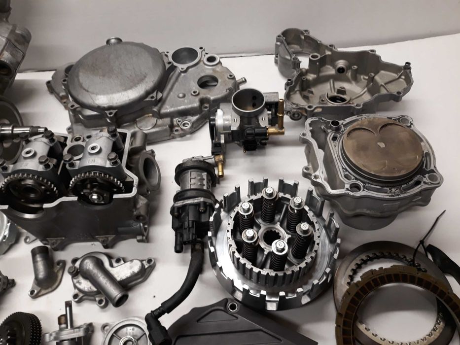 suzuki ltr 450 czesci kartery skrzynia glowica kosz modul wtrysk wal