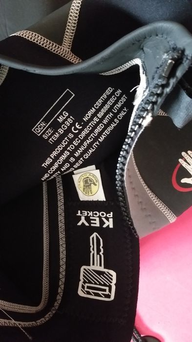 Fato bodyboard e acessórios