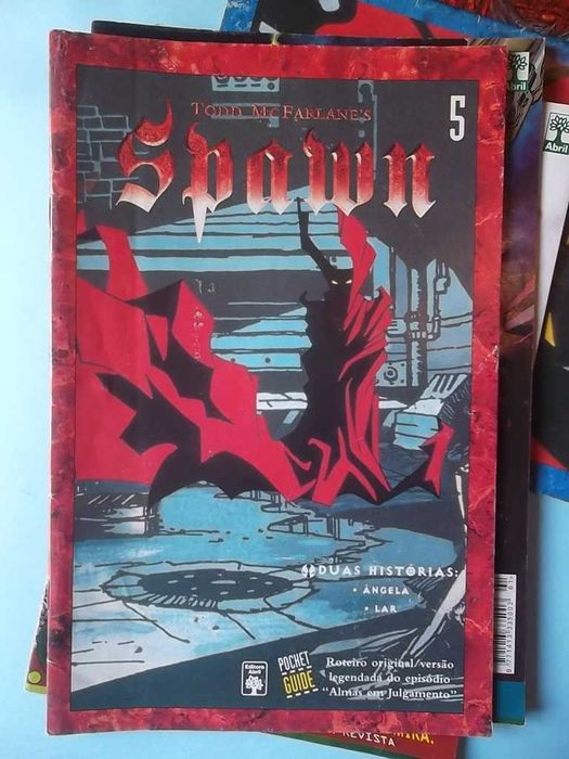 SPAWN - 6 revistas, em português e inglês