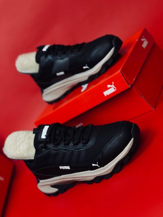 Кроссовки Puma зимние на меху до -21° Гортекс Ватерпроф красовки Пума