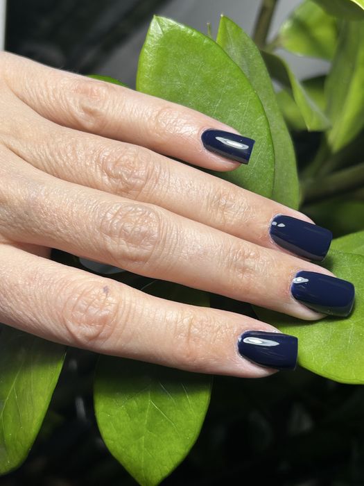 Stylizacja paznokci • hybryda • żel na naruralnej plytce