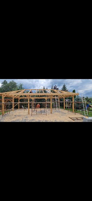 Altany, wiaty, tarasy z drewna