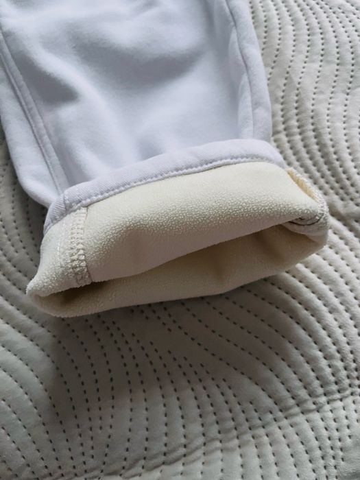 Білі теплі штани