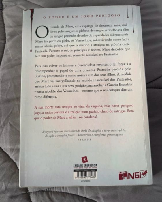 Livro “Rainha Vermelha”