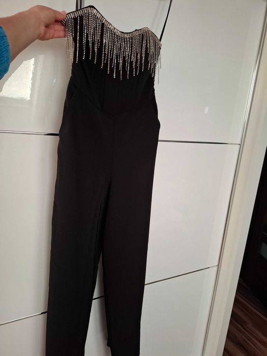 Kombinezon gorsetowy elegancki asos na sylwestra