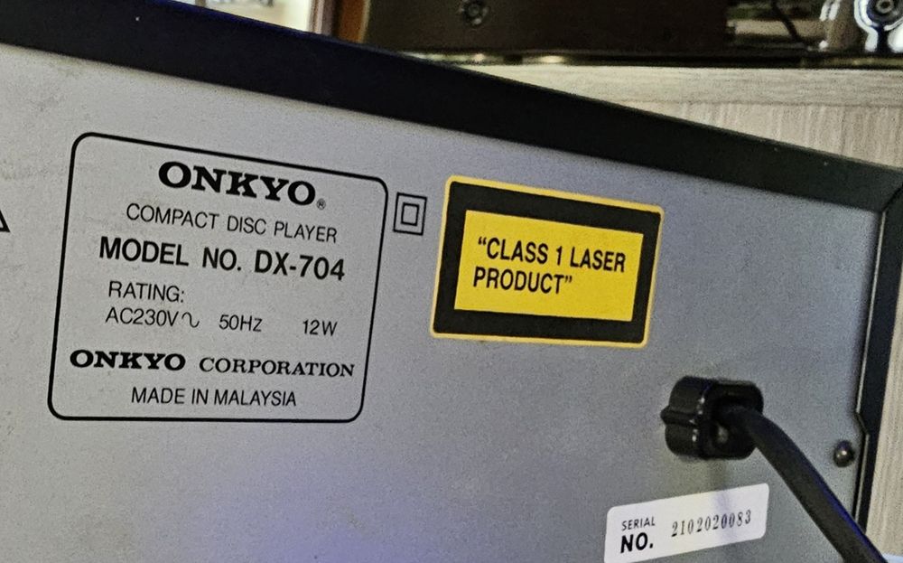 ONKYO DX-704 CDP + oryginalny pilot-bdb.stan