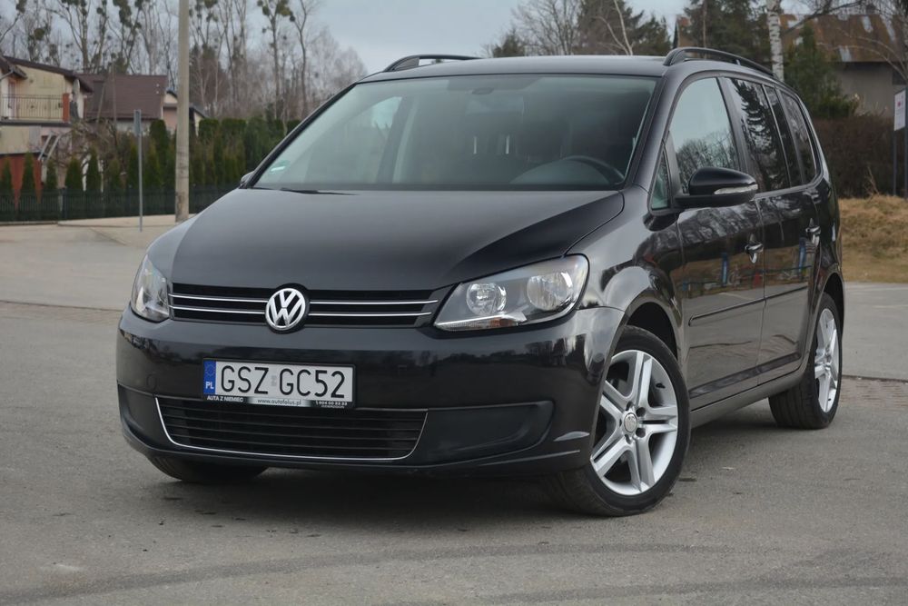 Volkswagen Touran Nawigacja! Czujniki parkowania! Alufelgi! Gwarancja 12-MSC!