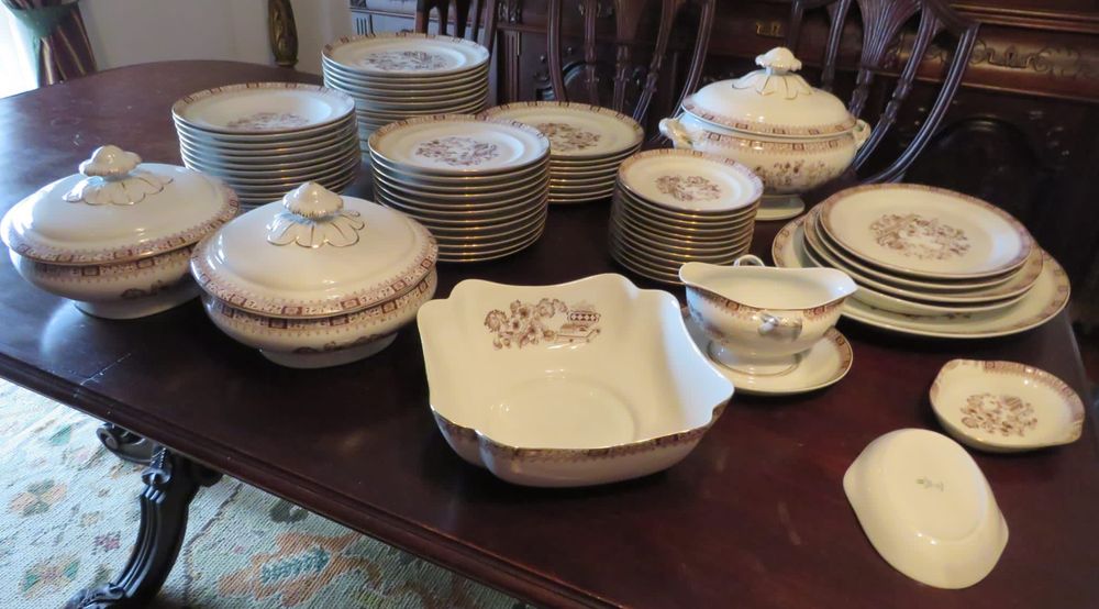 Serviço de Jantar Vista Alegre Marca 34 (De 1971 a 1980 )