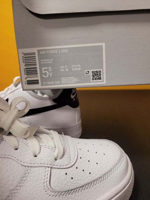 Nike Air force 1 r38 oryginalne damskie obuwie sportowe