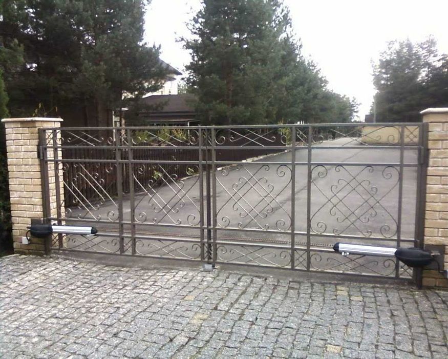 Автоматичні ворота виготовлення монтаж, автоматика