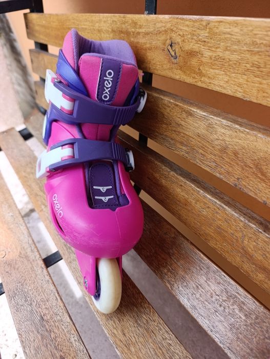 Patins para criança marca oxelo pouco uso.