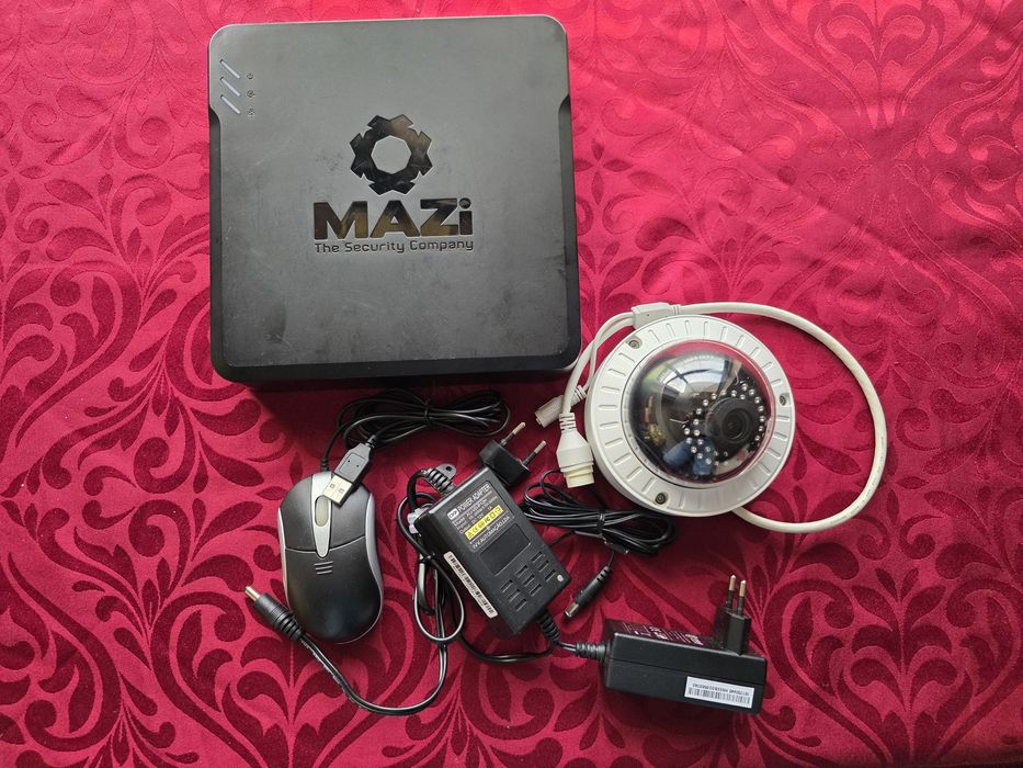 Sistema de Videovigilância Completo MAZi IMVR-04A com HDD 1TB