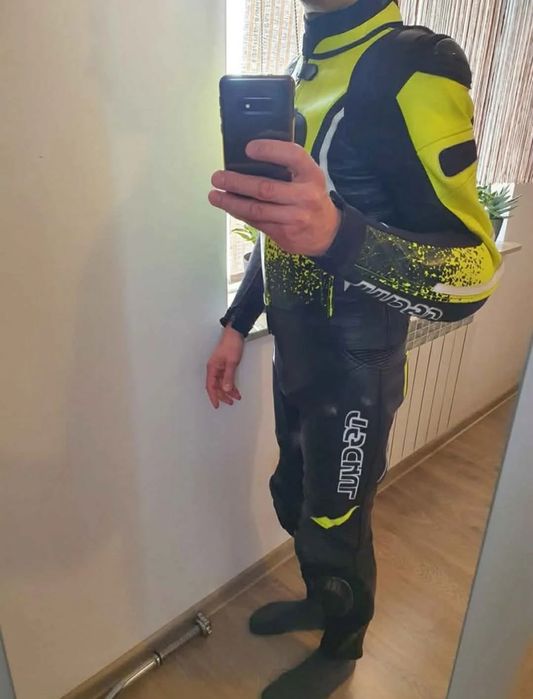 Kombinezon motocyklowy skórzany stan BDB tschul 585 rozmiar 48