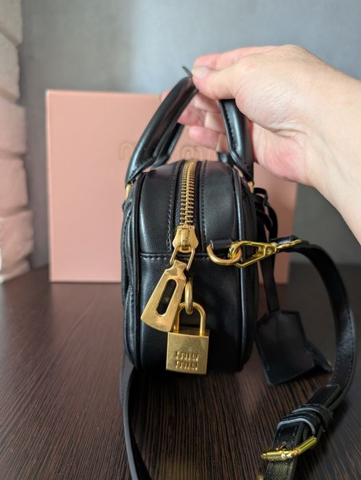 Сумка Miu Miu з замочком та ключиком ‼️Люкс якість‼️ виконання! натуральна шкіра