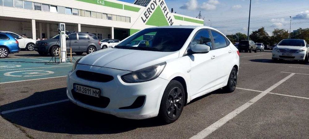 Hyundai Accent 2013 хундай акцент ГБо
