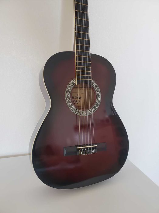 3/4 классическая новая гитара мягкие струны красивый цвет