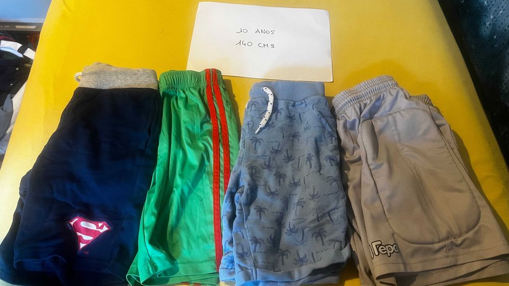 lote de roupas futebol
