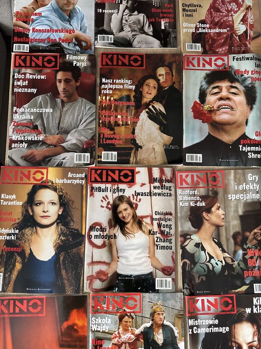 Gazety magazyn czasopismo „ Kino”15 szt 2003 - 2005r