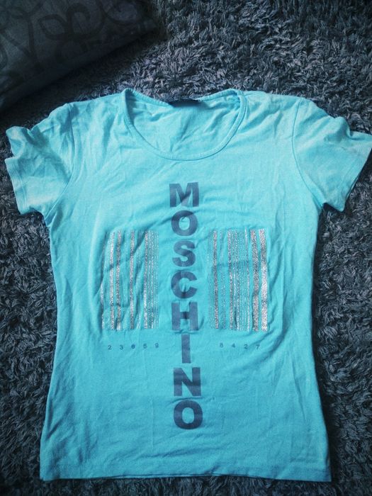Bluzka t-shirt  krótki rękaw moschino
