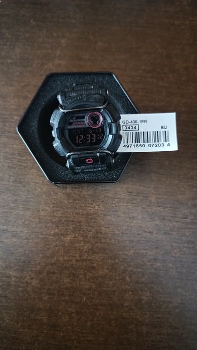 Casio g shock GD-400-1ER stan bdb!