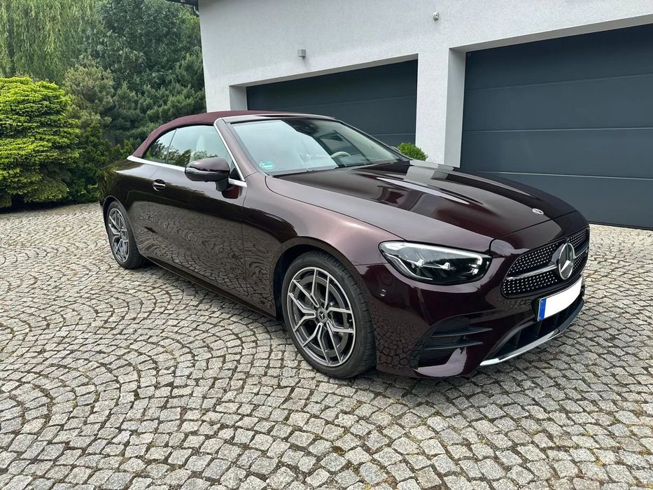 Mercedes-Benz Klasa E E 200 4MATIC Kabriolet Idealny Stan GWARANCJA MB FAKTURA VAT