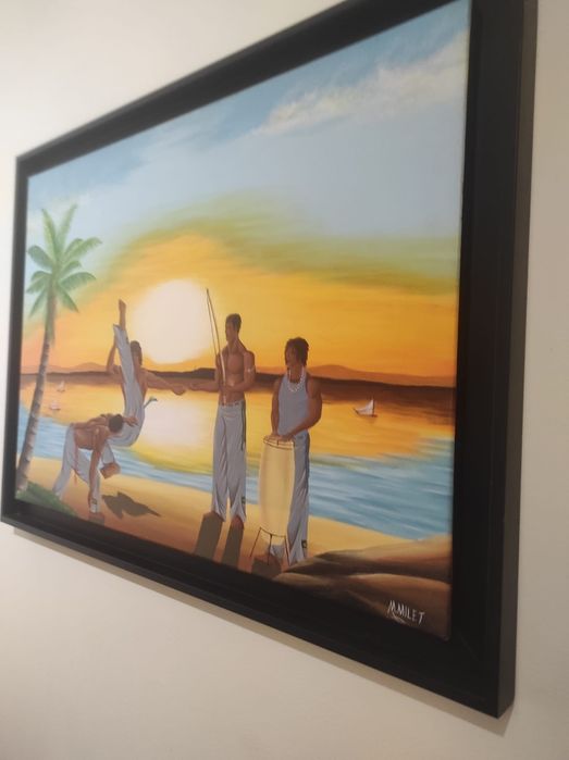 Quadro capoeira Brasil
