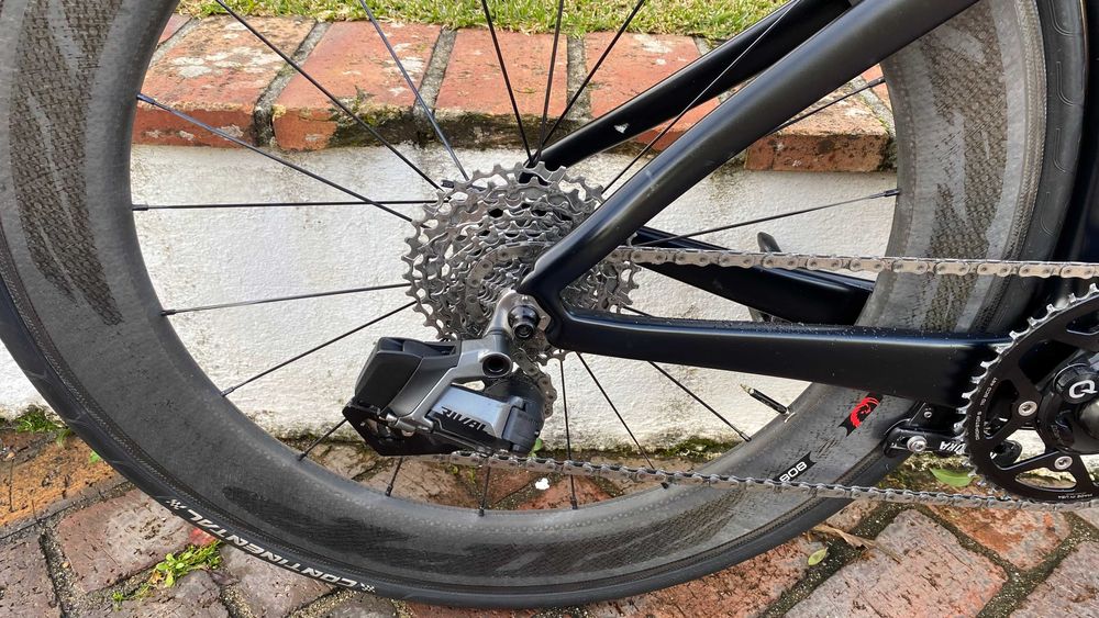 S‑Works Shiv S 2018 – SRAM Rival AXS, Quarq, Roval + Zipp