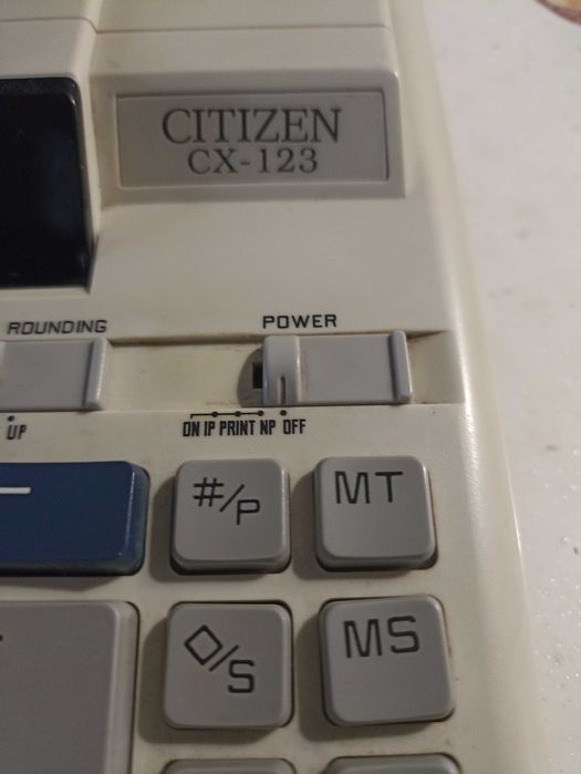 Калькулятор Citizen - 123