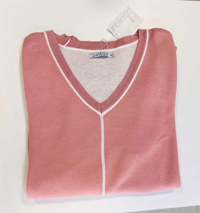 Sweter damski rozowy rozmiar 46