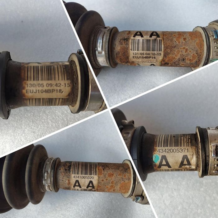 Піввісь/Полуось/Привід/Шрус Тойота Авенсіс Т25 2.2 D-Cat 177 2003_08р.