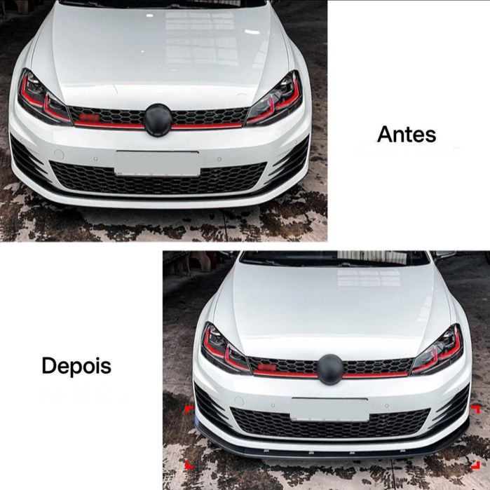 Lip Lábio Frontal Volkswagen Golf MK7 GTI R Line (13-16)