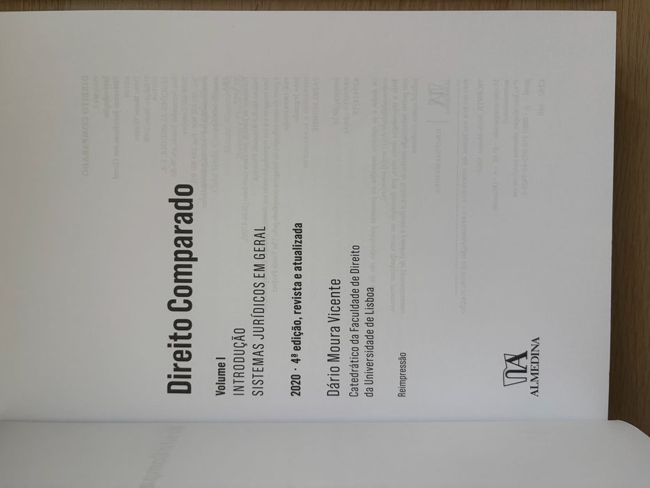Direito Comparado - Prof. Dário Moura Vicente