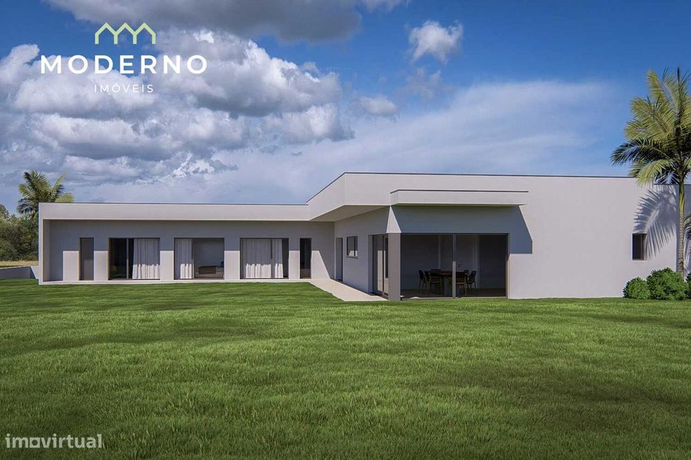 Moradia Térrea T4 com piscina (nova, em construção)