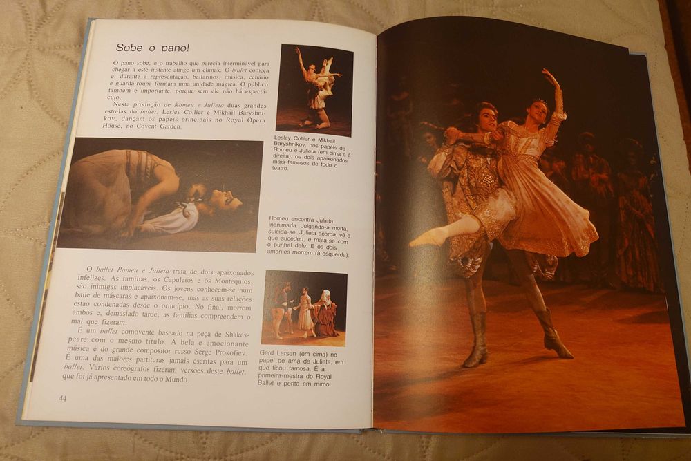Livro “O Mundo do Ballet” da Verbo (Anos 80)
