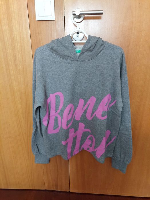 Camisola cinzenta da Benetton 13-14 anos