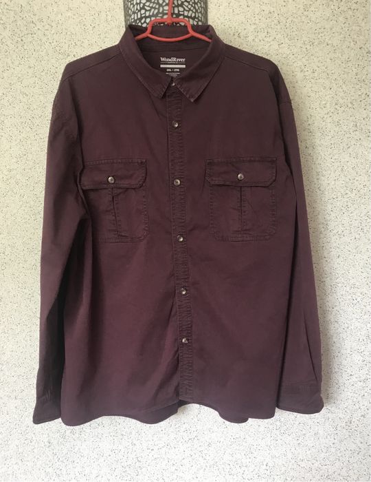 Чоловіча котонова сорочка рубашка  Wind River xl роз. 52-54