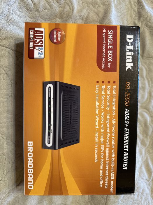 Маршрутизатор D-Link DSL-2500U