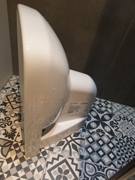 Koło Nova Pro bidet wiszący prostokątny biały