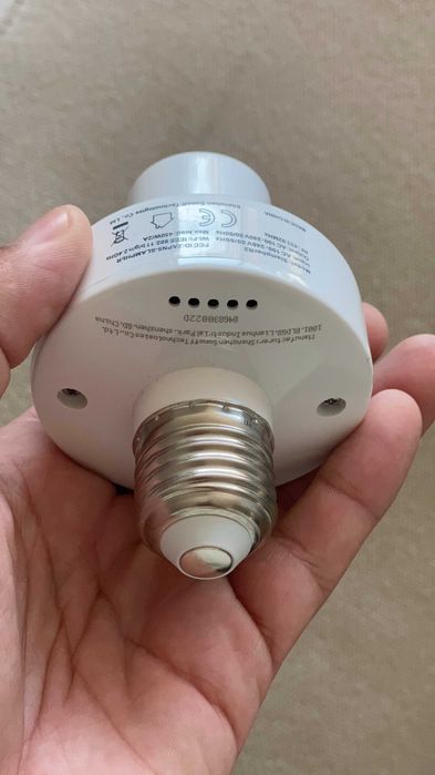 Adaptador inteligente de lâmpada E27 WiFi | SONOFF
