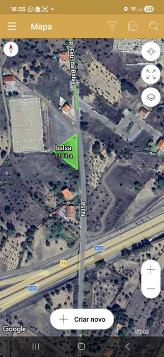 Terreno para estaleiro Mouriscas perto de A23 1200 m2