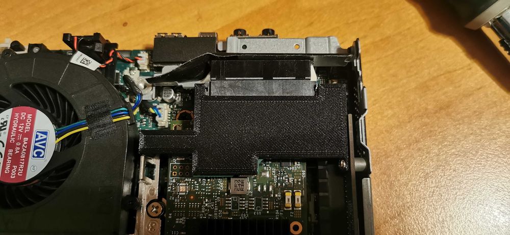 Uchwyt SSD SATA Lenovo Tiny M920 M720. Wydruk 3D