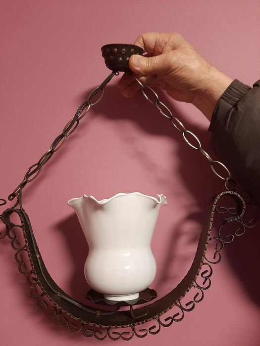 Lampa wisząca PRL