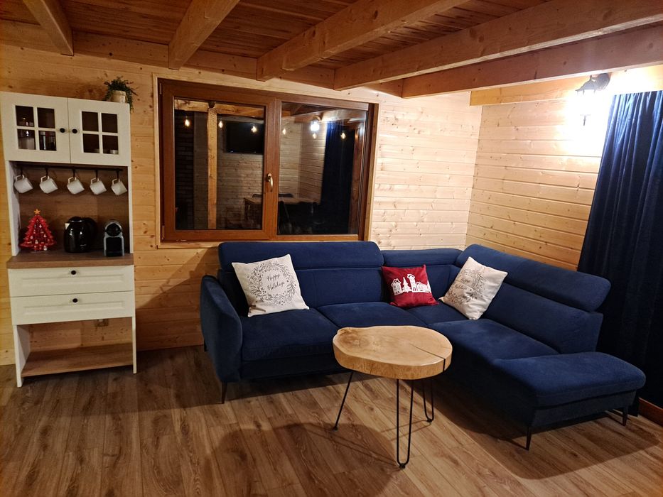 Domek nad jeziorem na Kaszubach na wzgórzu BALIA SAUNA