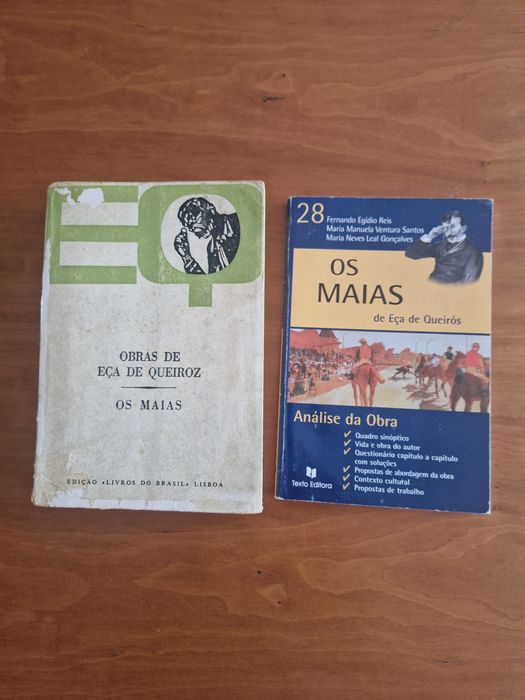 Romance "Os Maias", Eça de Queirós e livro de análise da obra
